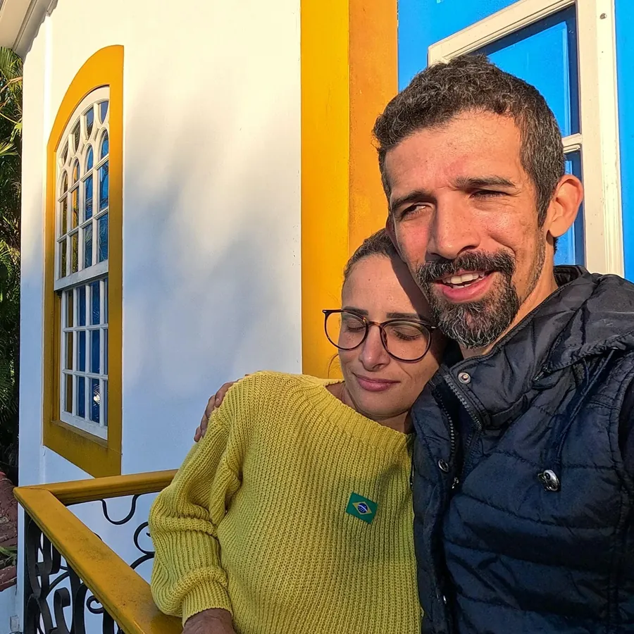 Malu e Ramon juntos em Paraty