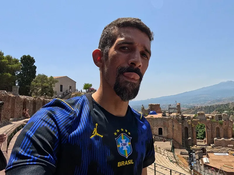 Ramon em Taormina, Sicília